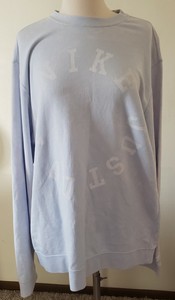 nike light blue crew neck