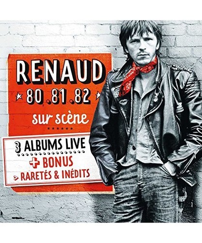 Coffret 4 Cds Live, Renaud
