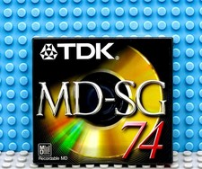 MD    TDK MDSG 74 BLANK MINI DISC  1  SEALED 