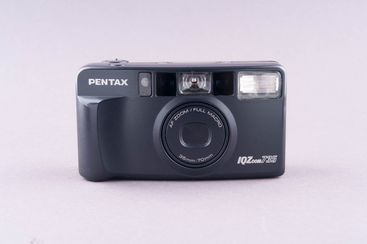 Pentax IQZoom 735 Quartz Date 35mm Point & Shoot Film Camera | eBay