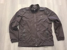 Adidas Nylon Hooded Rain Jacket Maroon Burgundy Red 2xl Rare Superb Quality