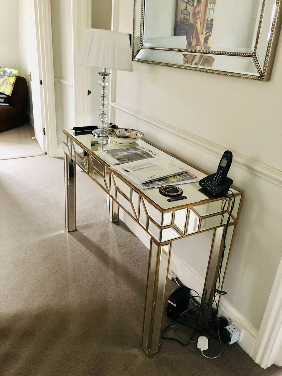 art deco mirrored sideboard eBay