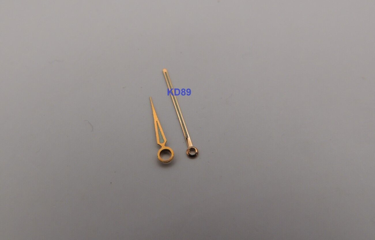 Aiguilles en or rose pour calibres Omega 370 371 et 561 finition luxe