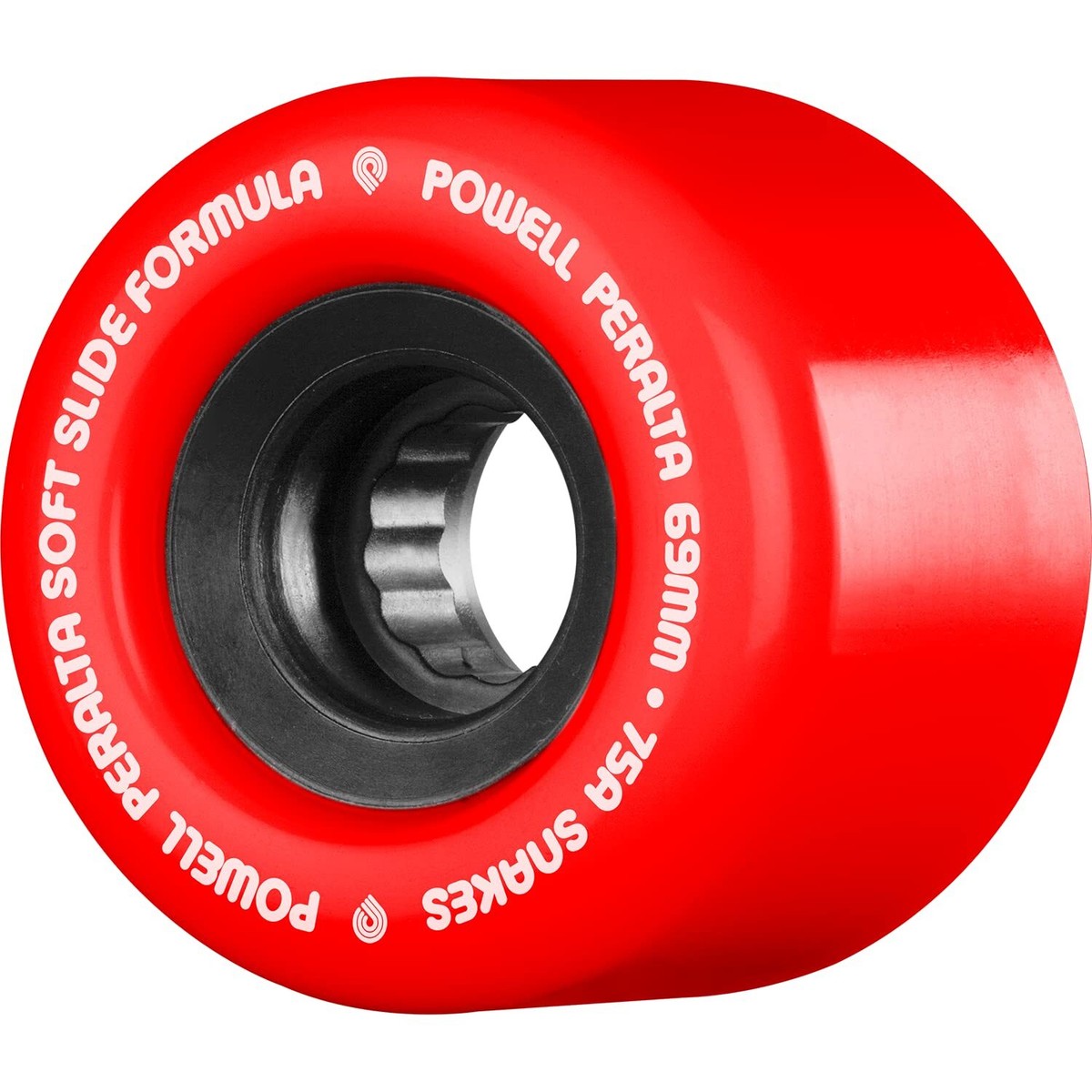 Powell Peralta Snakes 69mm 75a Red/Black W/White Longboard Wheels