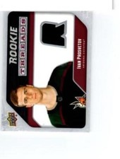 2021-22 Upper Deck Rookie Threads Retro Ivan Prosvetov RC Used Jersey Coyotes 