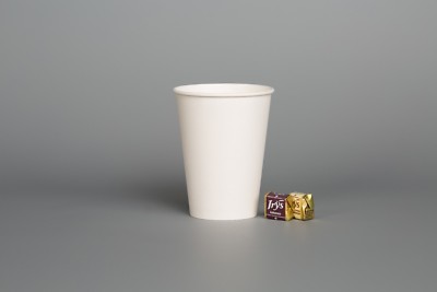 SINGLE WALL WHITE PAPER CUPS 16oz Coffee Tea Drinks Party Disposable SIP LIDS