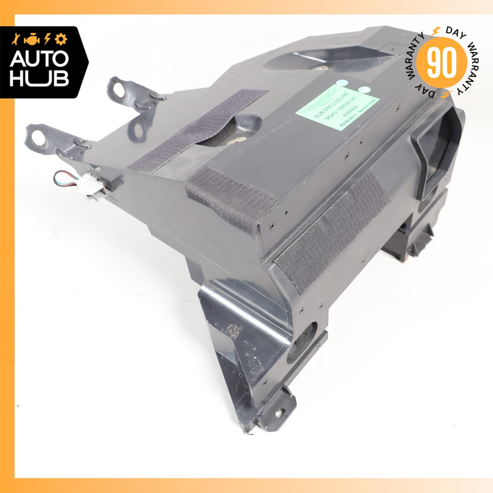 05-16 Aston Martin DB9 DBS Subwoofer Sub Woofer Audio Speaker OEM 35k