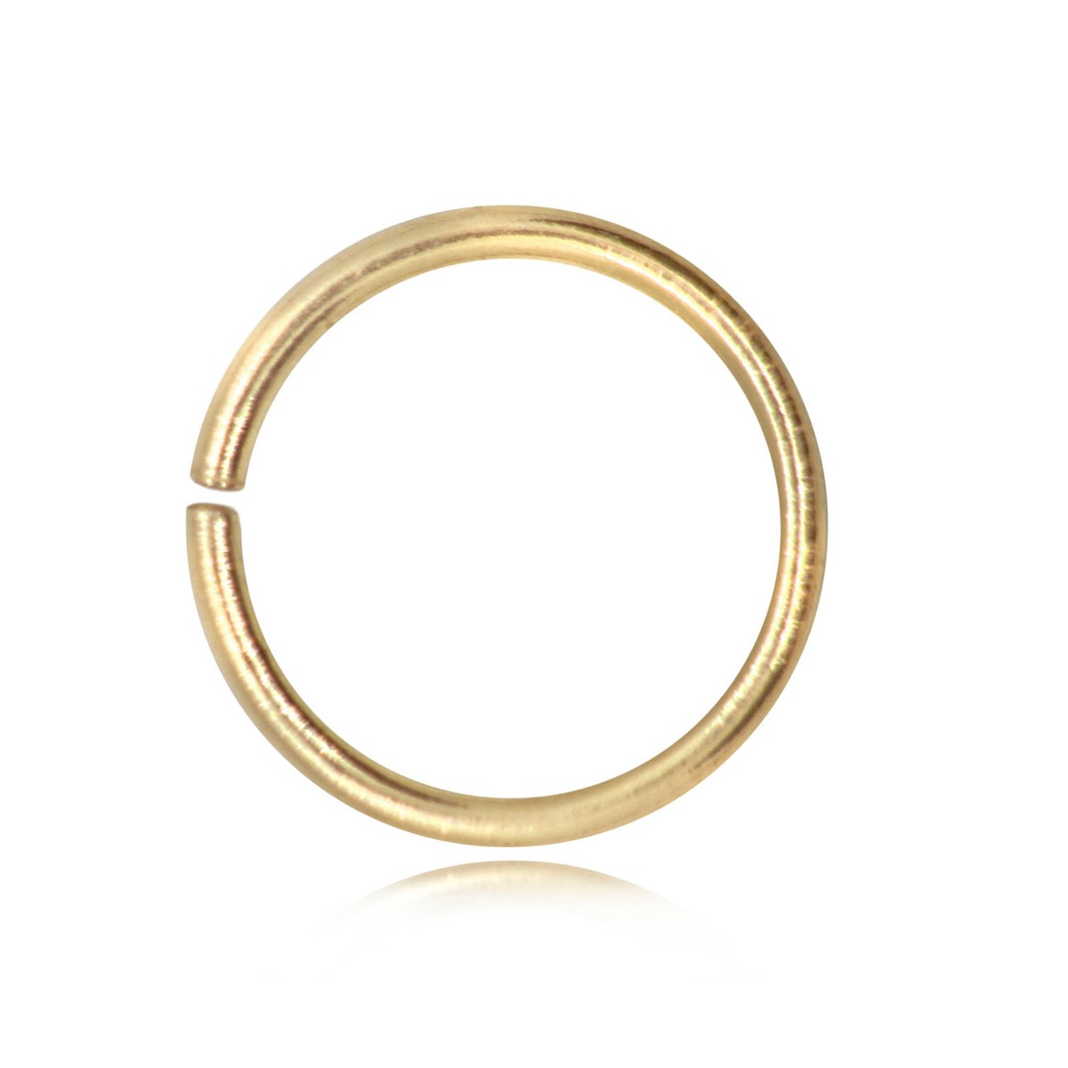 Gold Filled Sterling Silver Open Jump ring thickness 4/6/8