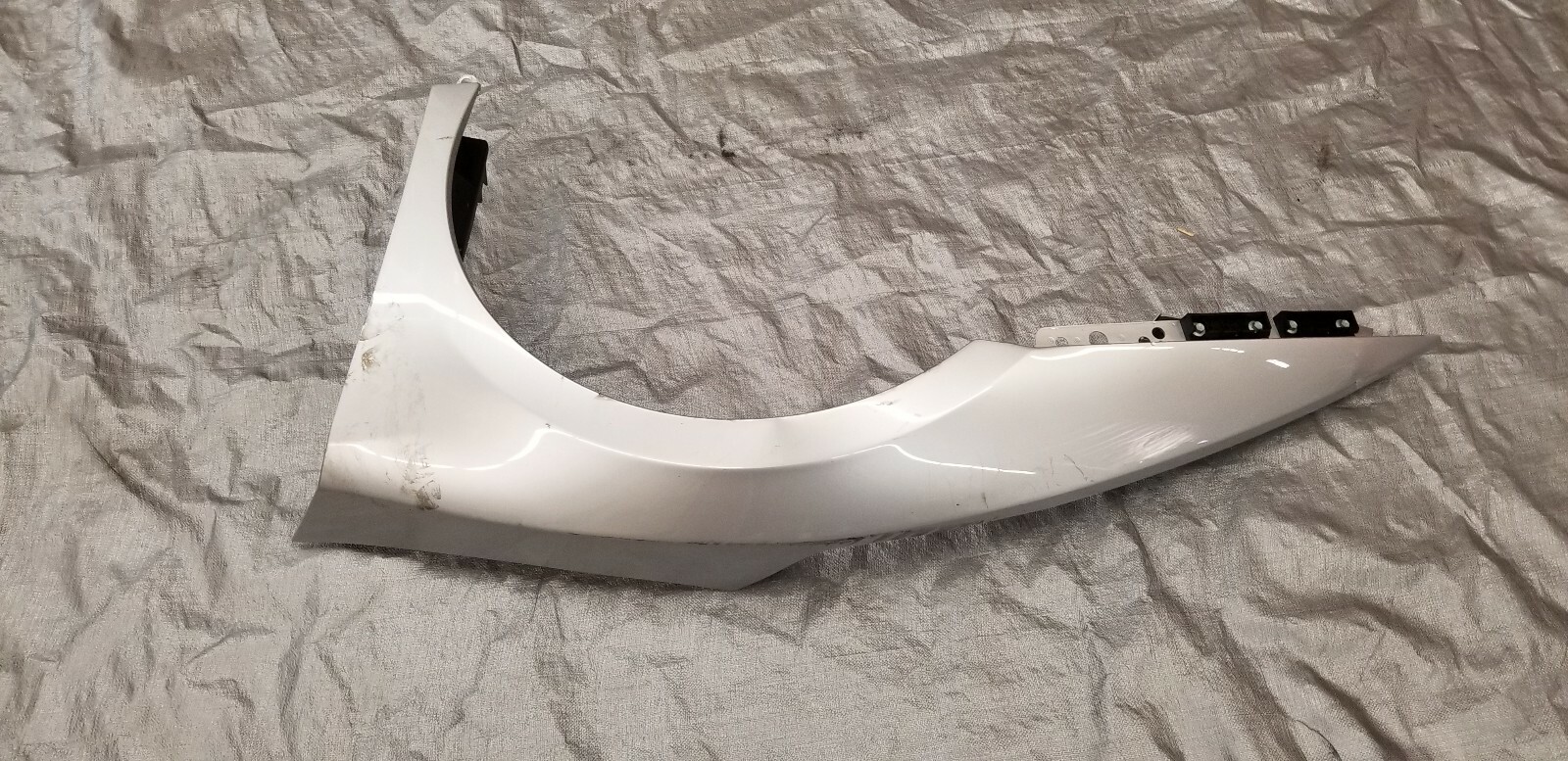 LAMBORGHINI GALLARDO FRONT LEFT DRIVER SIDE FENDER OEM 400821021 SILVER