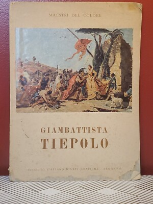 GIAMBATTISTA TIEPOLO Italian Institute Of Graphic Arts 1958 Fascicolo N. 10 Book