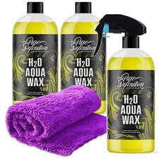 Car H20 Aqua Wax Spray Gloss Sealant Paintwork Washing Rinse Aid Pure Definition