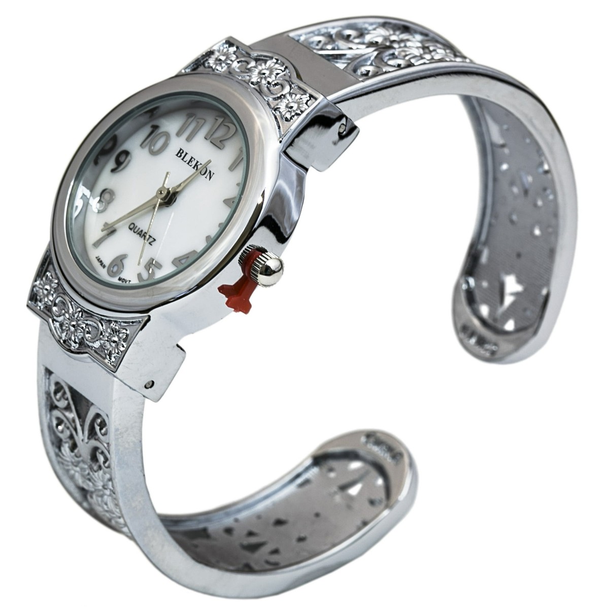 BLESS N°22 WATCH BANGLE SILVER BLESS N°22 STEEL ACCESSORY WATCH BANGLE SILVER | 30%OFF SALE