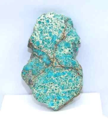 Zertifiziert Edelstein Natürlich 154 Karat Arizona Obere Himmelblau Türkis Slab - Bild 1 von 4