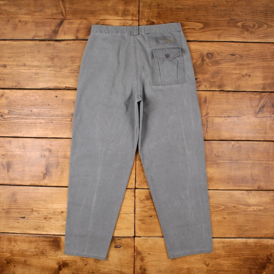 Vintage Gitano Outdoor Pants Trousers 32x30 Mens Tapered Grey Polyester Blend - Изображение 2 из 4