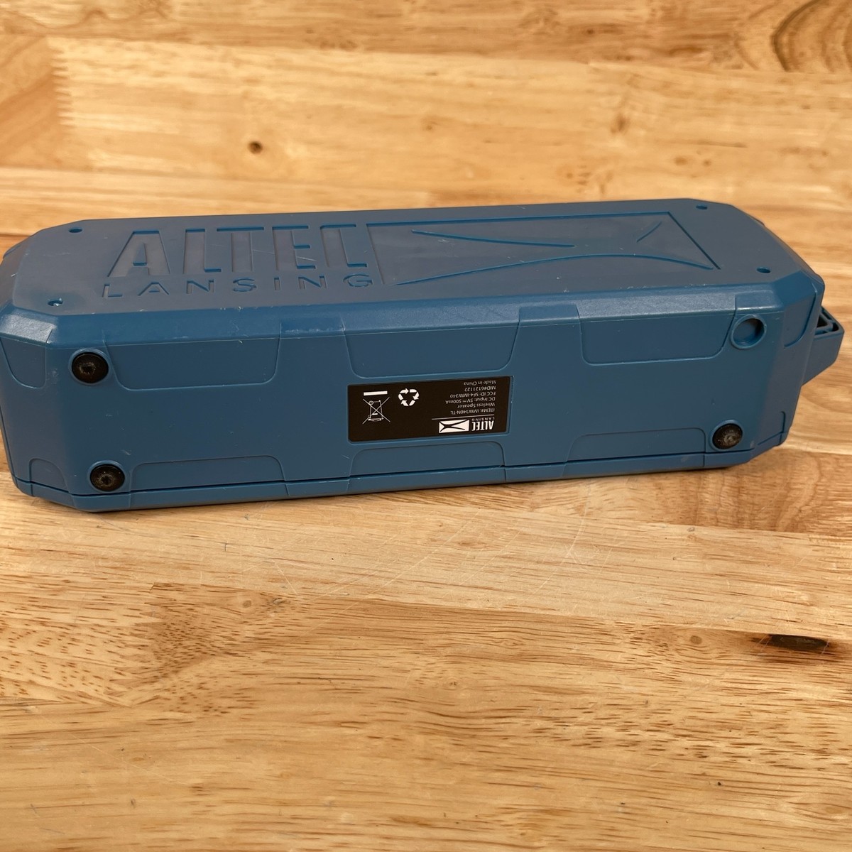 Altec Lansing Fury IMW340N-TL Blue Water-Resistant Wireless