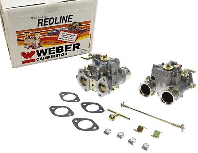Genuine Weber Redline Mercedes Benz 190SL Dual 40DCOE WEBER Carburetor kit K241