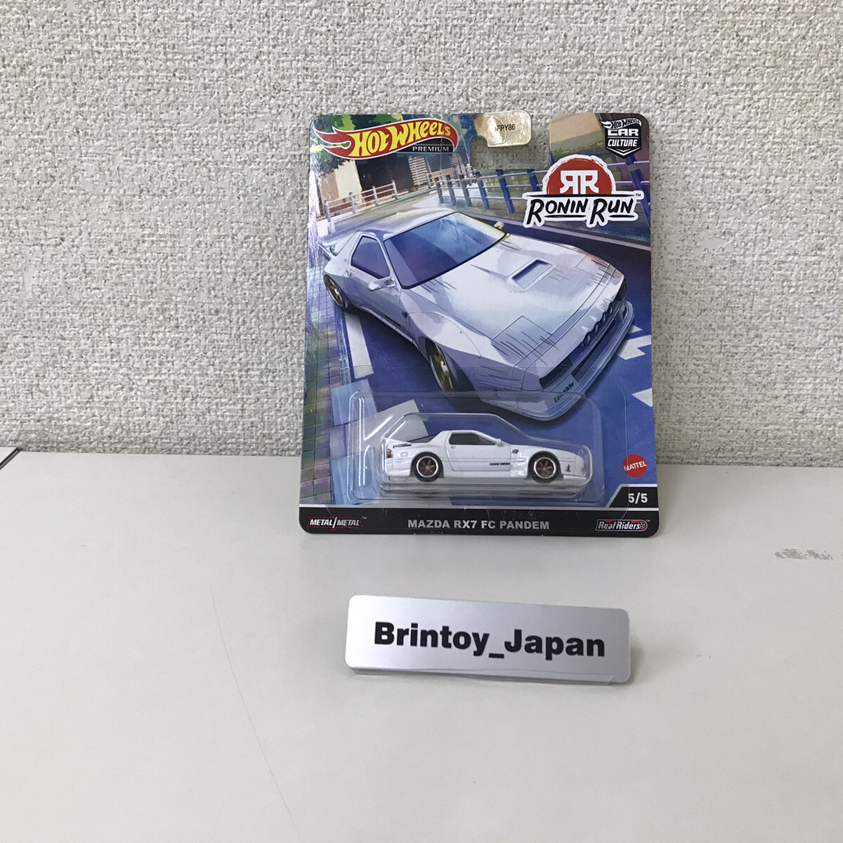 [レア] ホットウィール RONIN RUN マツダ RX-7 FC チェイス HOTWHEELS POP CULTURE PREMIUM-RONIN RUN CHASE MAZDA RX7 FC