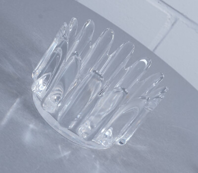 Orrefors Glas Schale Princess Design Sven Palmqvist signiert Ø 10,7 cm Vintage