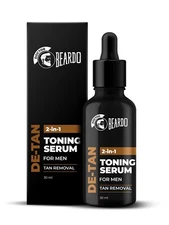 Beardo 2-in-1 Detan Serum + Toner For Men, 30ml | Face Serum For Men