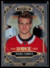 2020-21 Upper Deck Stature #200 Hayden Verbeek RC 378/399