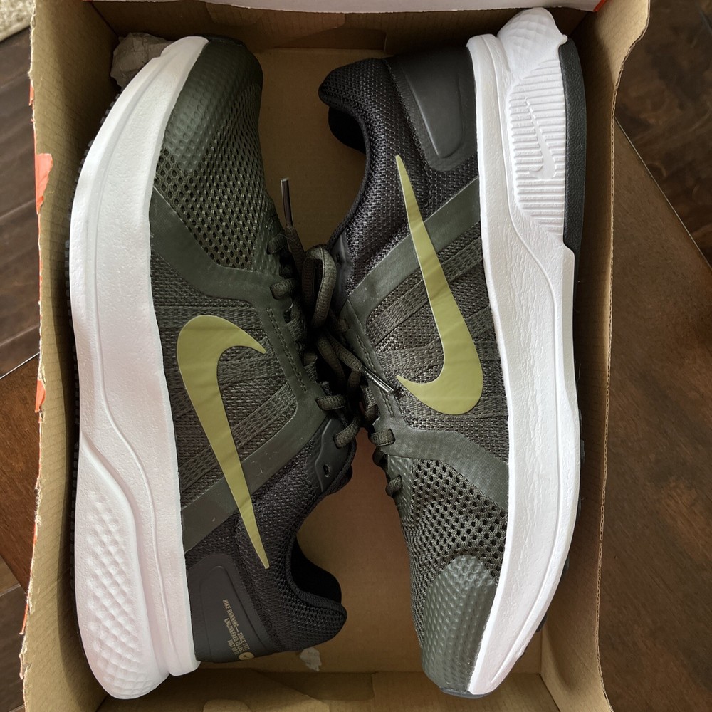 Nike Run Swift 2 Men’s Shoes Size 10 Sequoia Pilgrim Black CU3517 301 New