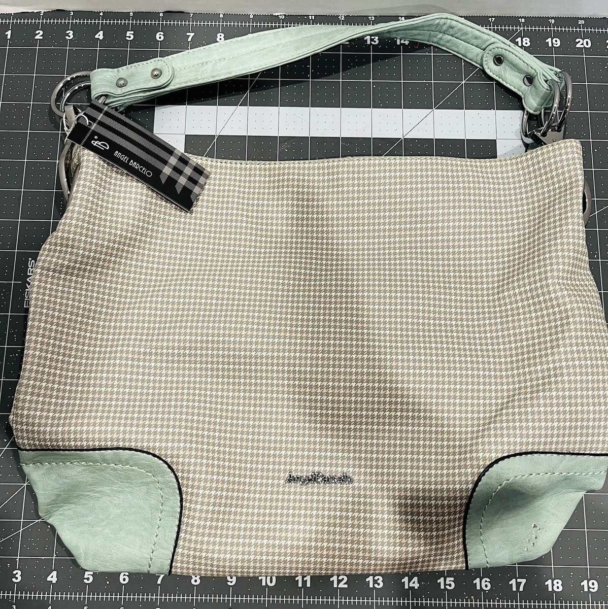 Angel Barcelo Tote Green Bag Purse | eBay