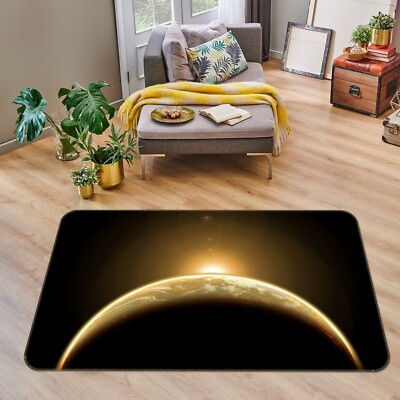 3D Beautiful Planet Light NAO7470 Game Rug Mat Elegant Photo Carpet Mat Fay