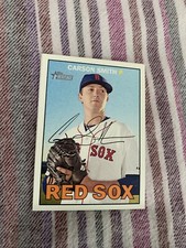 2016 Topps Heritage #219 Carson Smith Red Sox 