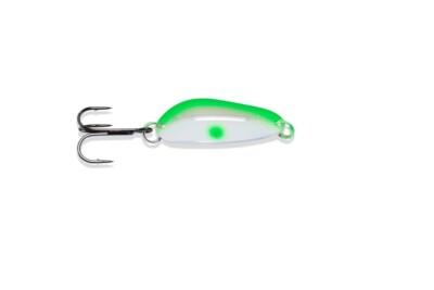 Williams Ridge Back Fishing Lure - Glow Green/Silver Back - RB100GLG - 1 7/8''