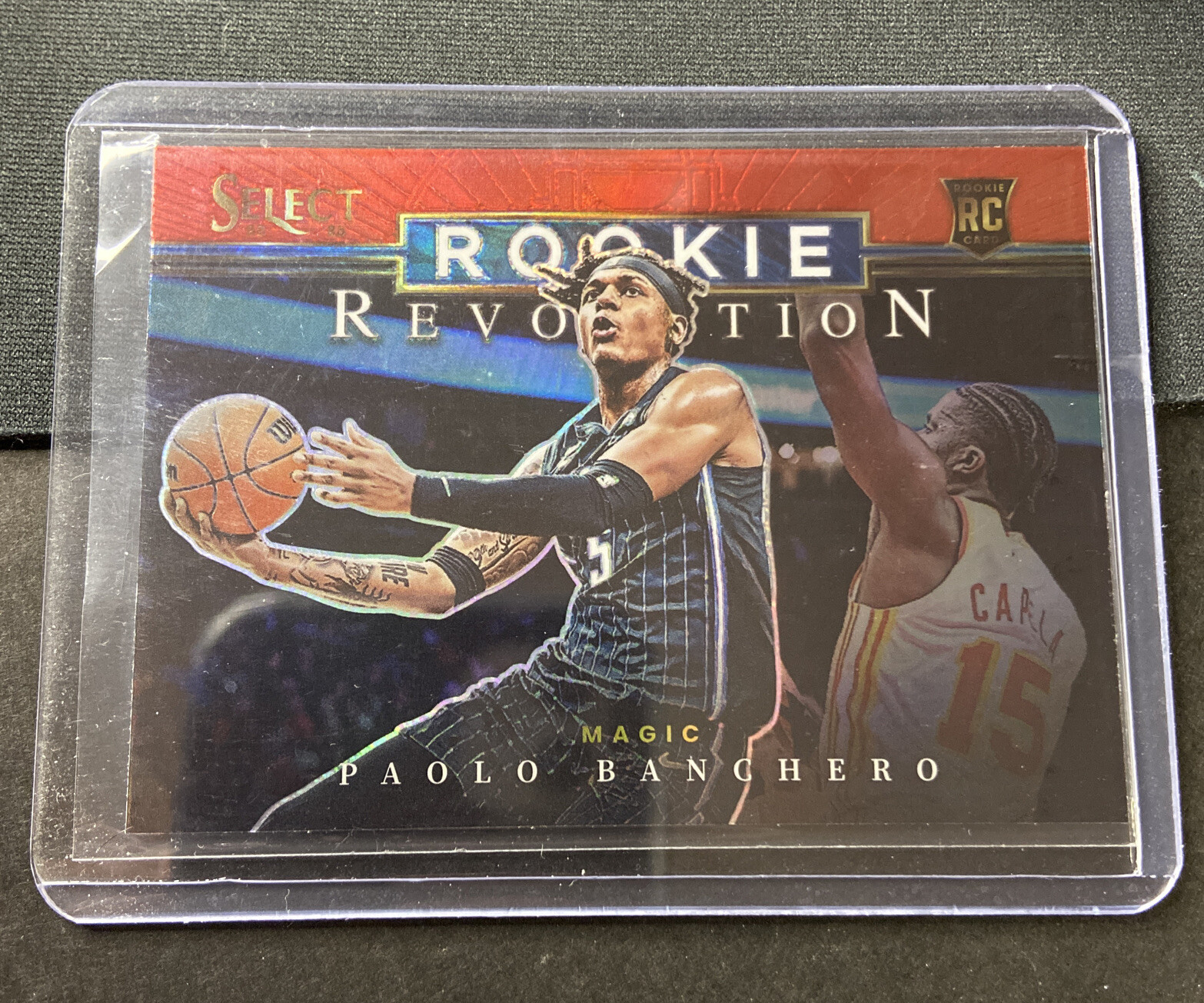 2022-2023 Panini Select Paolo Banchero Rookie Revolution Red Silver Prizm SSP