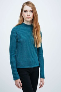 turquoise jumper