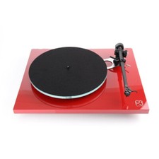 REGA PLANAR 3 RED GIRADISCHI ROSSO NUOVO no testina