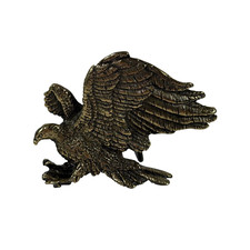 Verdejo American Eagle Belt Buckle USA Gold Color