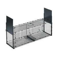 Kastenfalle Marderfalle Lebendfalle 100X30X30 Cm Klappbar Marder WaschbäR Neu
