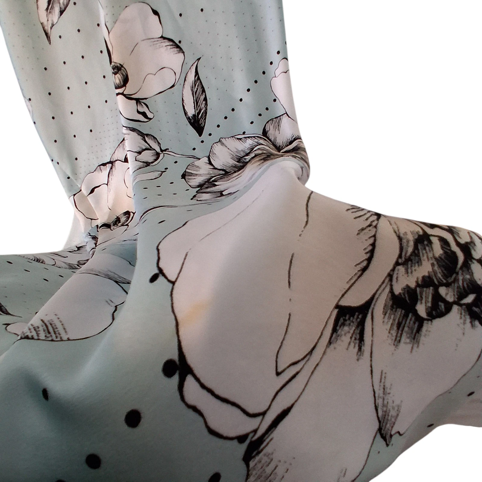 UNDERCOVER Victorias Secret abito slip lingerie donna piccolo maxi raso floreale