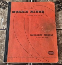 1960 Morris Minor MM & Series II (1949-56) Owners Workshop Revised Manual - G+