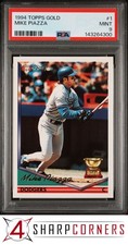 1994 TOPPS GOLD ALL-STAR ROOKIE #1 MIKE PIAZZA DODGERS HOF PSA 9