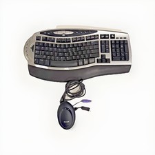 Microsoft Wireless Comfort Keyboard 1.0A Model 1045 with Original 3.0A Receiver