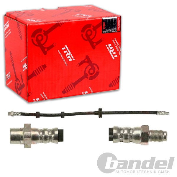 TRW Bremsschlauch 510Mm Vorderachse Beidseitig Vorderachse Links Rechts-image