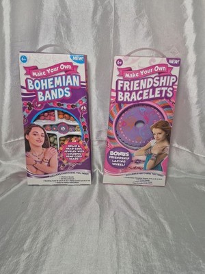 Make Your Own Bohemian Bands And Friendship Bracelet Craft Making Lot Ages 6+
