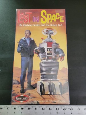**SEALED** Polar Lights #5019 Lost in Space Dr. Smith & Robot B-9 Model Kit