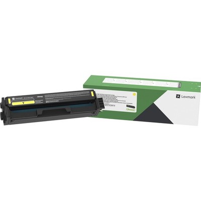 New,  Lexmark C3210Y0 Yellow Toner Cartridge, Genuine, Sealed