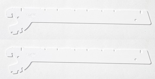 50x Konsole Tego 37 cm 25x Konsolpaar für Fachböden Regal Halter Fachbodenträger - Afbeelding 2 van 2