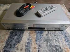 Samsung DVD-V5500 DVD Player Combo VCR WORKS/ DVD Doesn't WORK w Remote