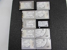 MIX LOT OF 10 2.5" 480GB SOLID STATE DRIVES SSD