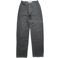 Vintage Z Cavaricci Jeans Regular Fit Denim Black Womens Measurements 29x32