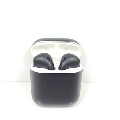 Apple AirPods 2nd Generation with Charging Case A1602 A2032 A2031 - Custom Black