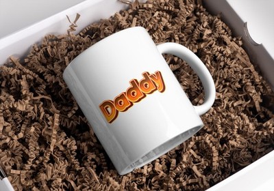 Papa Tasse 11 Unzen Weiß Keramik Kaffeetasse - Geschenk für Papa