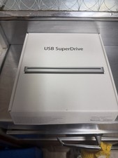 Apple USB SuperDrive External CD/DVD Drive Silver USB Mac MD564LL/A A1379
