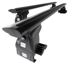 Alu Dachträger für Mercedes-Benz A Klasse W168 Hatchback (2001-2004) D schwarz